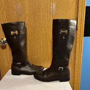 Karen Scott Brown Ankle Boots